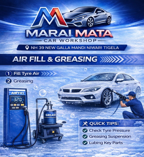 Air Fill & Greasing